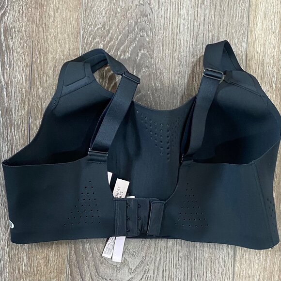 Victorias Secret Wireless Full-Coverage Black Bra 36D Adjustable Straps & Hook - Picture 2 of 6